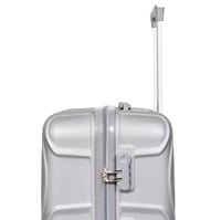 مورانو طقم شنط سفر فايبر ثلاث قطع مع شنطة مكياج بت...