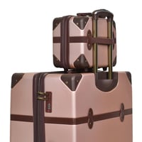 طقم شنط سفر كلاسيك مورانو من7 قطع فايبر و جلد فاخر...