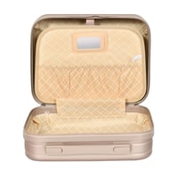 مورانو طقم شنط سفر فايبر اربع قطع جولد