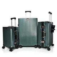 مورانو طقم شنط سفر الومنيوم ثلاثة قطع تصميم أنيق و...