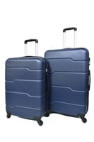 طقم شنط سفر فايبر مورانو ثلاث قطع لون أزرق