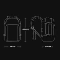 شنطة بانج متعدد الألوان الرجال محمول الأعمال الصلب...