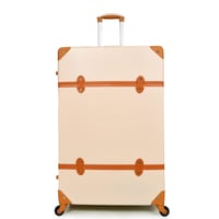 طقم شنط سفر كلاسيك مورانو من7 قطع فايبر و جلد فاخر...