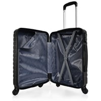 مورانو شنط سفر فايبر 20 أنش كبينة الطائرة رمادي