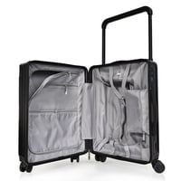 مورانو شنط سفر فايبر 20 أنش كبينة الطائرة أسود