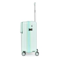 مورانو شنط سفر فايبر 20 أنش كبينة الطائرة أخضر