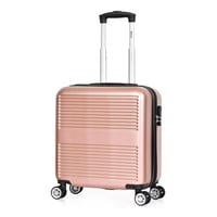 مورانو شنط سفر فايبر 20 أنش كبينة الطائرة روز