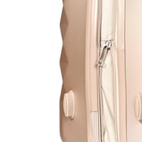 مورانو طقم شنط سفر فايبر 4 قطع ذهبي