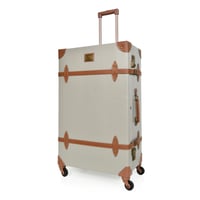 مورانو طقم شنط سفر كلاسيك جلد اربع قطع رمادي