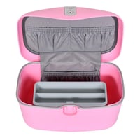 طقم شنط سفر ارجو غير قابلة للكسر 4 قطع وردي