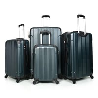 مورانو طقم شنط سفر فايبر أربع قطع أخضر