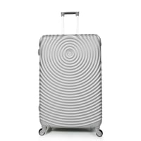 مورانو طقم شنط سفر فايبر ثلاث قطع مع شنطة مكياج بت...