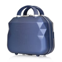 مورانو طقم شنط سفر فايبر 4 قطع أزرق