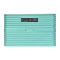 مورانو شنط سفر فايبر 20 انش بجيب أمامي أخضر