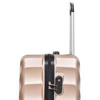 مورانو طقم شنط سفر فايبر ثلاثة قطع ذهبي