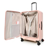 مورانو طقم شنط سفر لون روز قولد مكون من 3 حقائب ور...