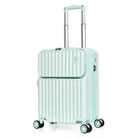 مورانو طقم شنط سفر فايبر 2 قطع أخضر