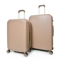 مورانو طقم شنط سفر 3 قطع فايبر مع شنطة مكياج راقي...