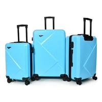 مورانو طقم شنط سفر فايبر ثلاثة قطع أزرق