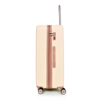 مورانو طقم شنط سفر فايبر اربع قطع بيج كاكي