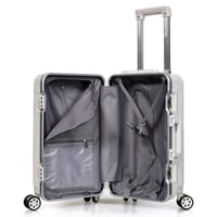 مورانو شنط سفر الومنيوم من مورانو مقاس 20 أنش بيجي