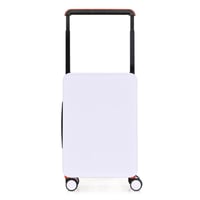 مورانو شنط سفر فايبر 20 انش بجيب أمامي أبيض و برتق...