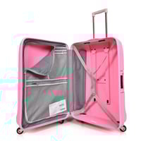 طقم شنط سفر ارجو غير قابلة للكسر 4 قطع وردي