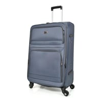 مورانو طقم شنط سفر قماش ثلاثة قطع رمادي