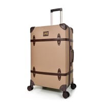 طقم شنط سفر كلاسيك جلد بلكامل مورانو اربع قطع بني...