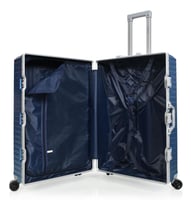 مورانو طقم شنط سفر المنيوم و فايبر ثلاثة قطع تصميم...