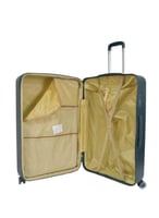 مورانو طقم شنط سفر فايبر بسحاب توسعة 6 قطع أخضر