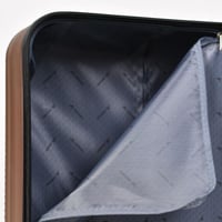 مورانو طقم شنط سفر فايبر 3 قطع مخطط ذهبي