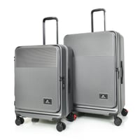 مورانو طقم شنط سفر لون روز قولد مكون من 3 حقائب رم...