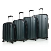 مورانو طقم شنط سفر فايبر أربع قطع أخضر