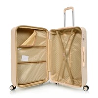 مورانو طقم شنط سفر فايبر اربع قطع بيج