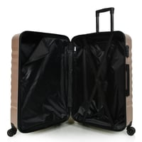 مورانو طقم شنط سفر فايبر لون ذهبي مكون من 3 حقائب