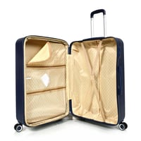 مورانو طقم شنط سفر فايبر اربع قطع كحلي