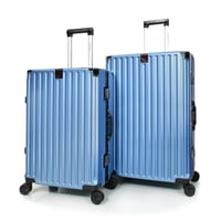 مورانو طقم شنط سفر المنيوم ثلاثة قطع تصميم أنيق وم...