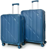 مورانو طقم شنط سفر مكون من 3 حقائب أزرق