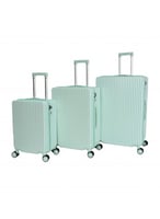 مورانو طقم شنط سفر فايبر pp الصلابة من 3 قطع مخطط...