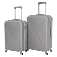 مورانو طقم شنط سفر فايبر متكامل من 3 قطع مع شنط مك...