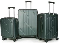 مورانو طقم شنط سفر مكون من 3 حقائب زيتي