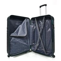 مورانو طقم شنط سفر فايبر ثلاث قطع مع شنطة مكياج بت...