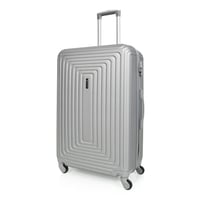 مورانو طقم شنط سفر فايبر 4 قطع سلفر