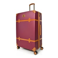 طقم شنط سفر كلاسيك مورانو من7 قطع فايبر و جلد فاخر...