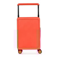 مورانو شنط سفر فايبر 20 انش بجيب أمامي برتقالي