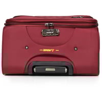 مورانو طقم شنط سفر قماش ثلاثة قطع أحمر