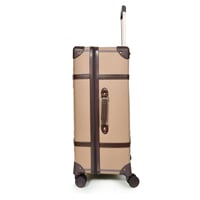 طقم شنط سفر كلاسيك جلد بلكامل مورانو اربع قطع بني...