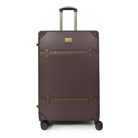 شنط سفر مورانو فايبر مكونة من 4 قطع فاخره لون عودي...