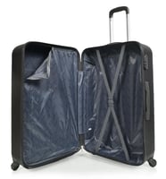 طقم شنط سفر مورانو فايبر 4 قطع لون رمادي